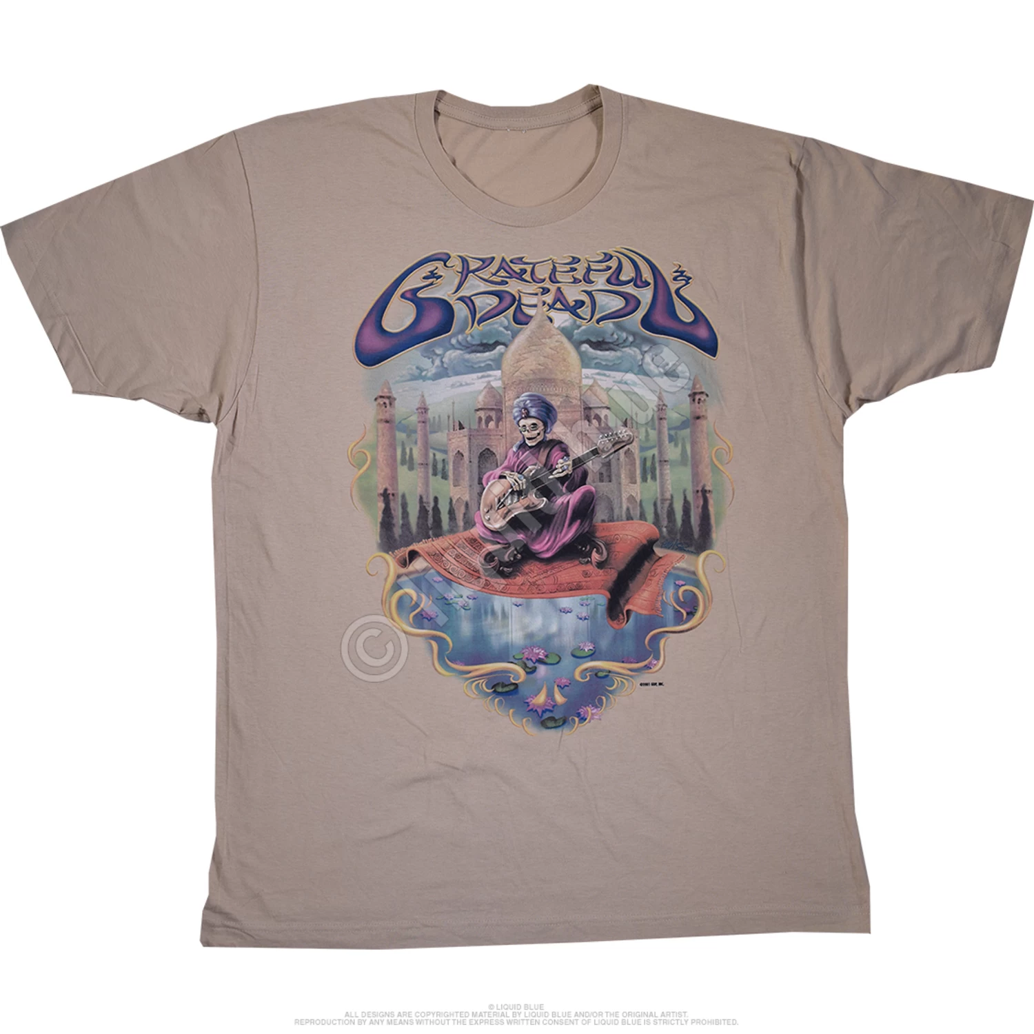 Carpet Ride Tan Athletic T-Shirt - Image 2