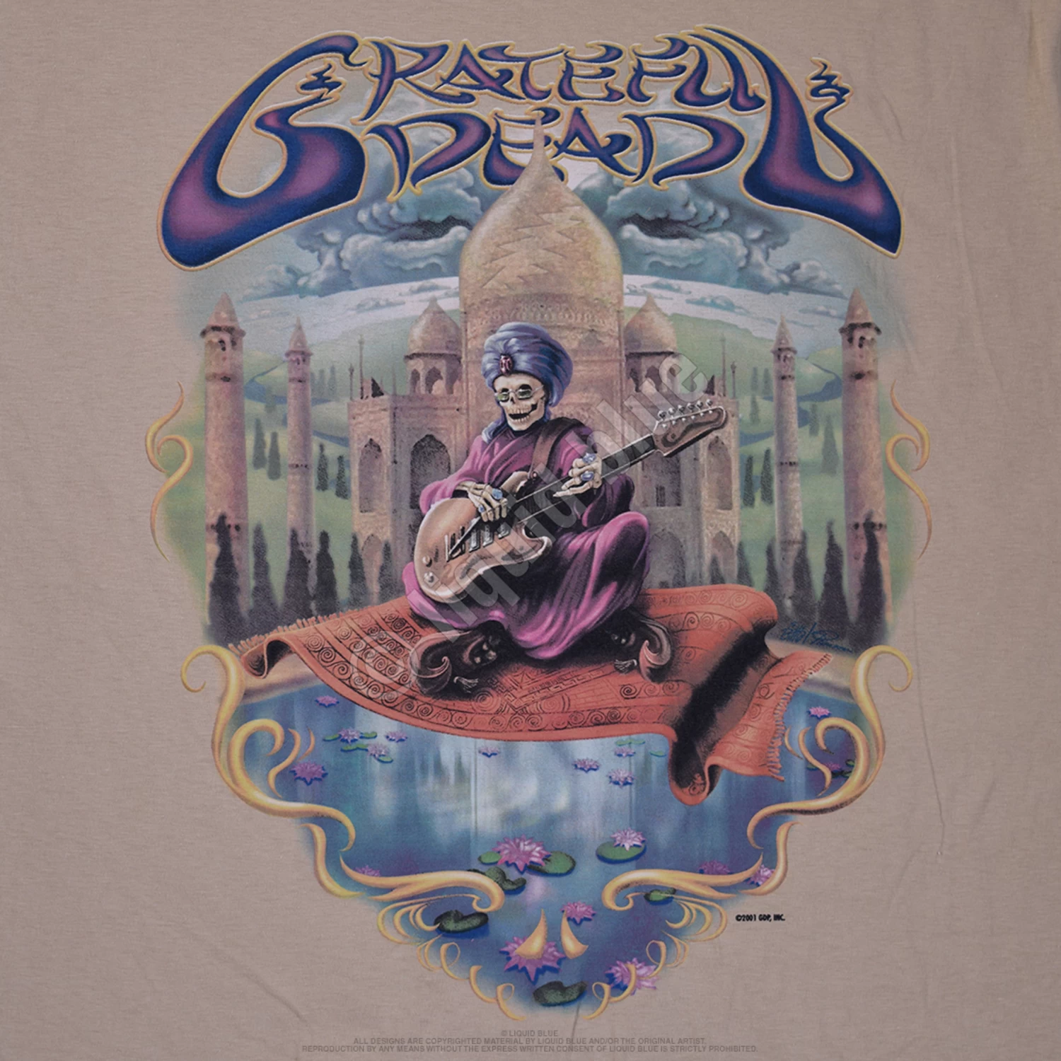 Carpet Ride Tan Athletic T-Shirt - Image 3