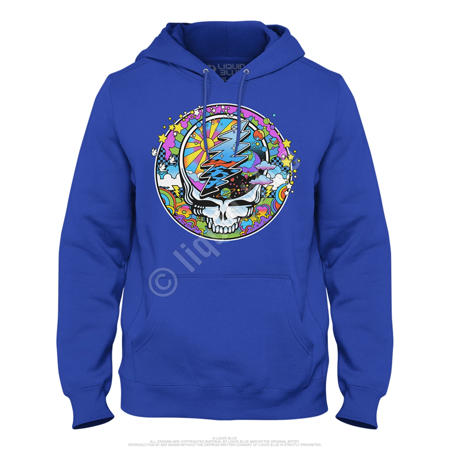 Mod Max SYFace Blue Hoodie - Image 2