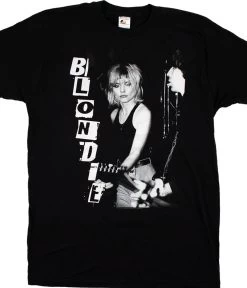 Blondie Live Band Black T-Shirt
