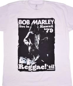 Marley Live In Hawaii White T-Shirt