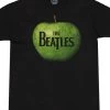 Beatles Apple Logo Black T-Shirt