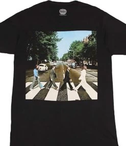 Beatles Abbey Road Black T-Shirt