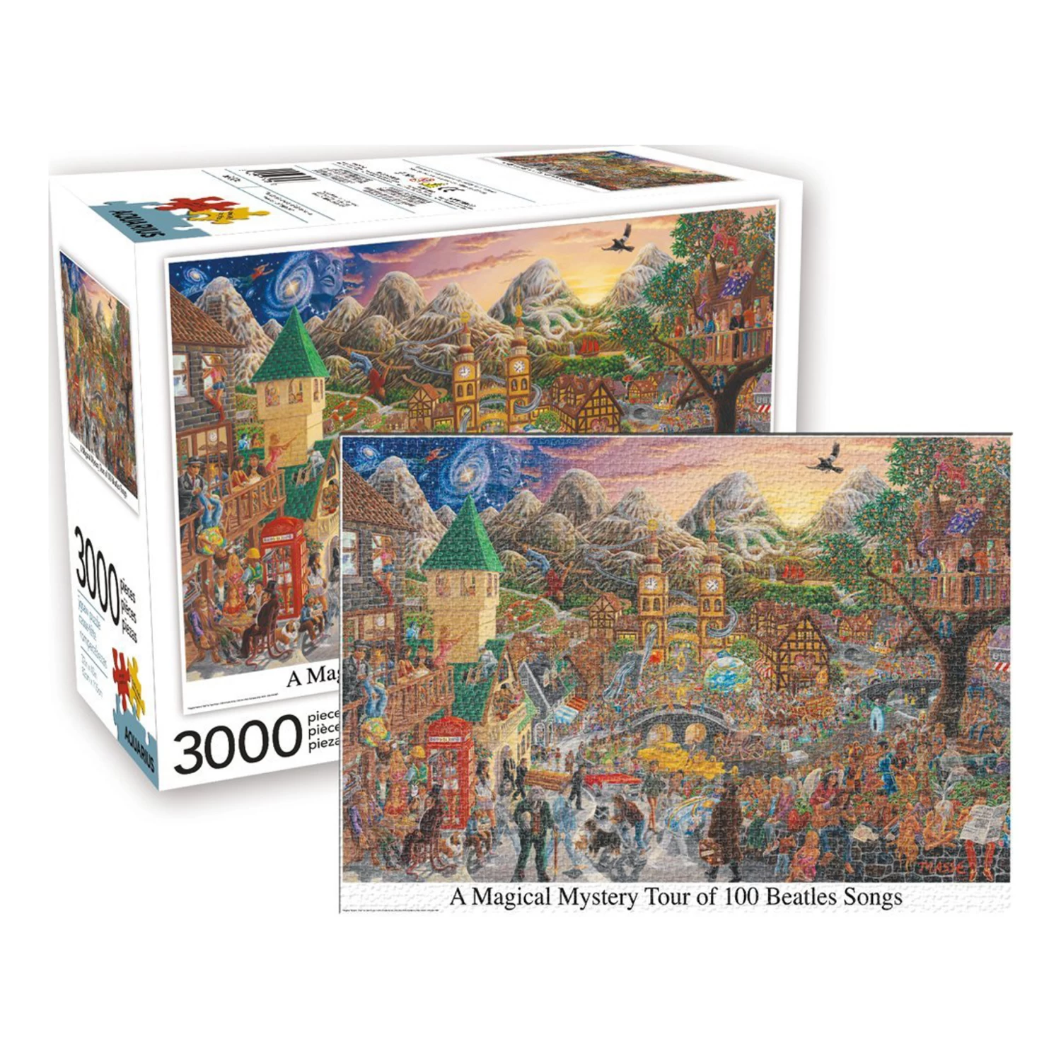 Beatles Magical Mystery Tour 3000 Pc Puzzle - Image 2