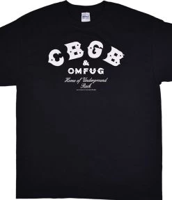 CBGB Logo Black T-Shirt