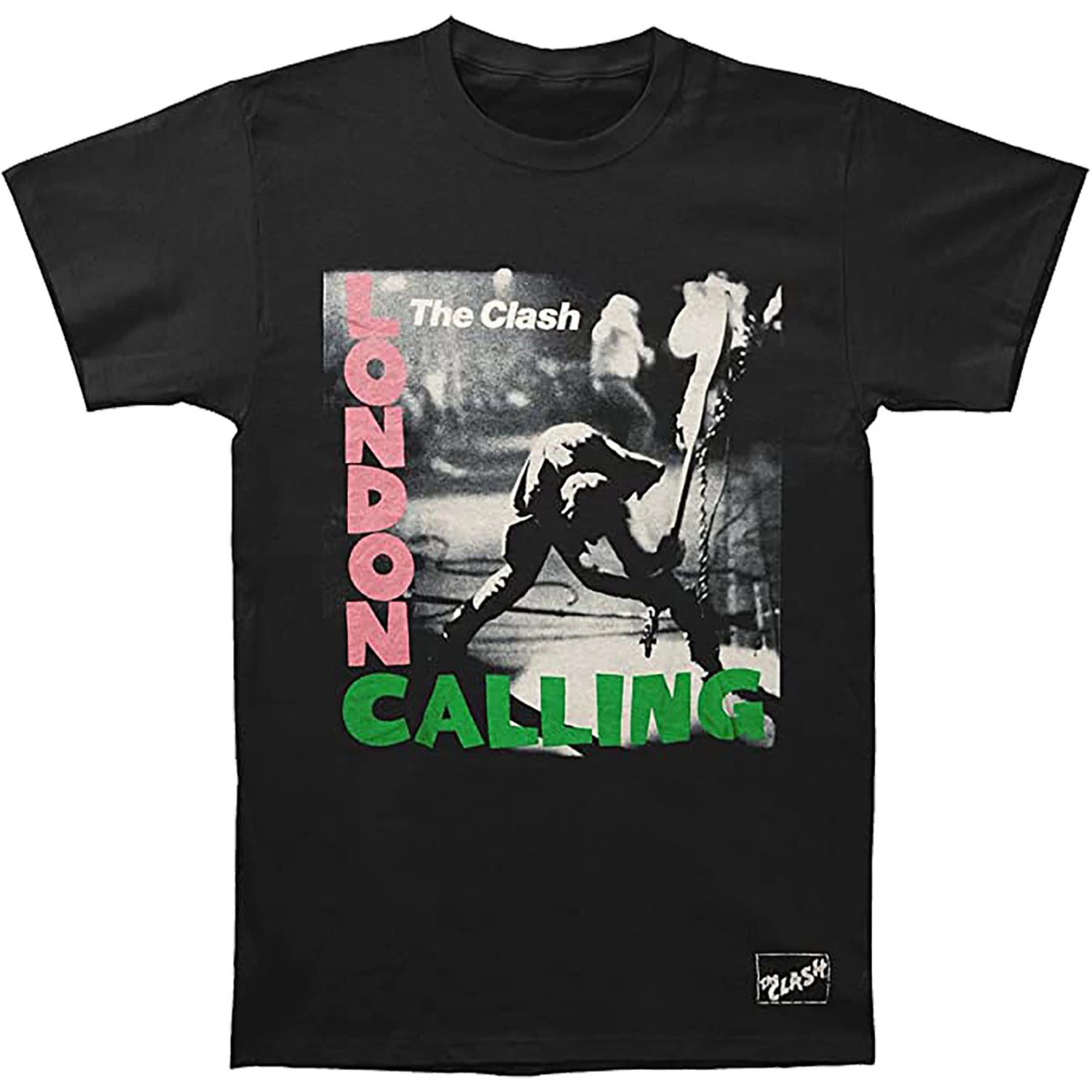 The Clash London Calling Black T-Shirt - Image 2