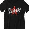 The Clash Star Logo Black T-Shirt