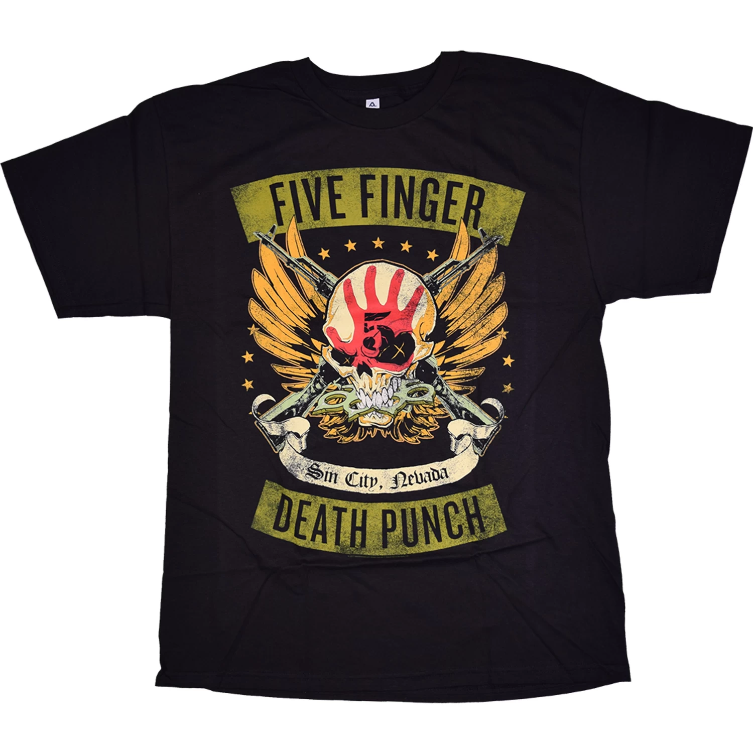 Locked And Loaded Black T-Shirt - Image 2