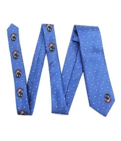 Blue Space Your Face Tie