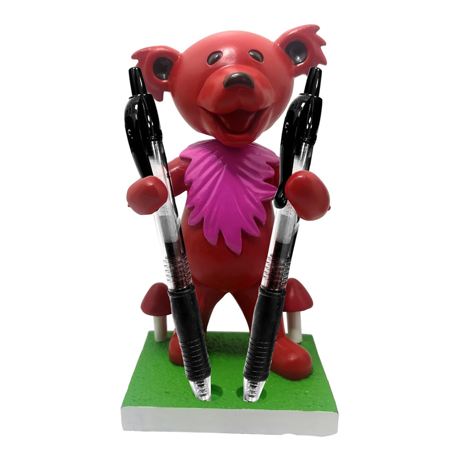 GD Bobblehead Dancing Bear Red Holder - Image 3