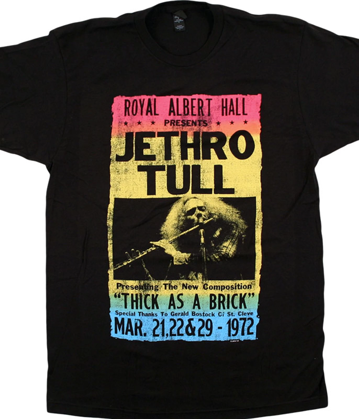 Jethro Tull Royal Albert Hall Black T-Shirt