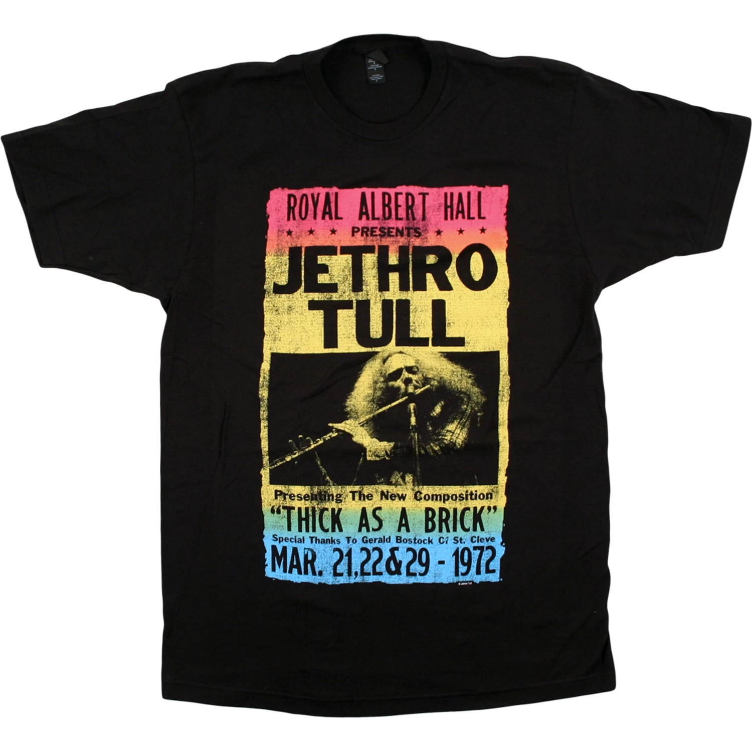 Jethro Tull Royal Albert Hall Black T-Shirt - Image 2