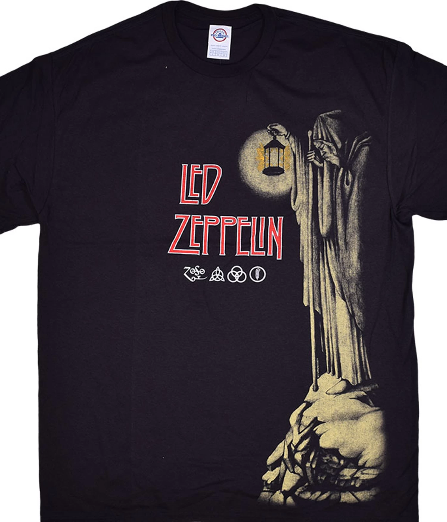 Led Zeppelin Hermit Black T-Shirt