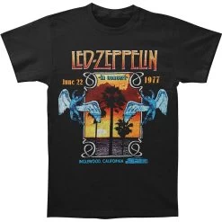 Led Zeppelin Inglewood Black T-Shirt