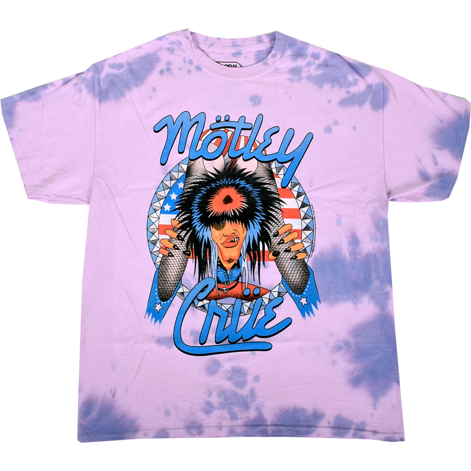 Motley Crue Americana Tie-Dye T-Shirt - Image 2