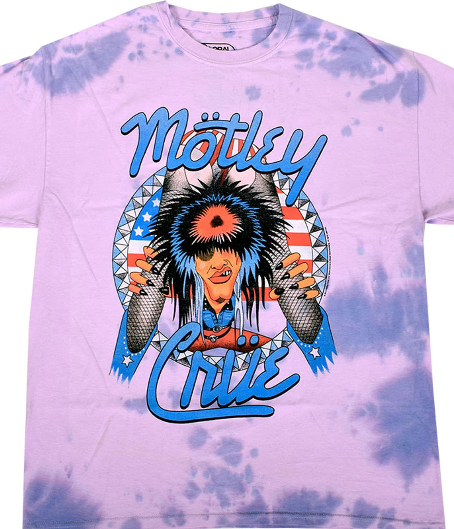 Motley Crue Americana Tie-Dye T-Shirt
