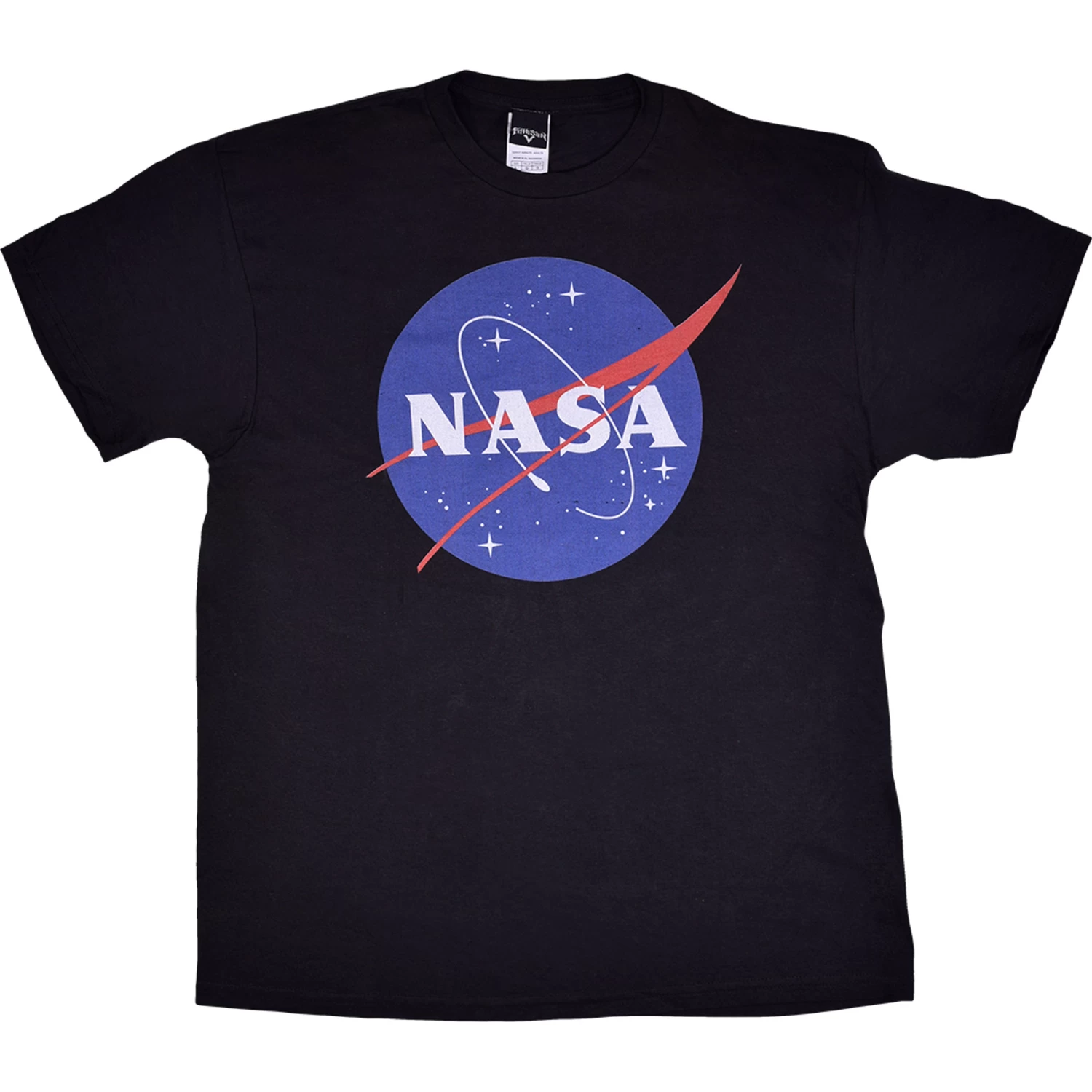 NASA Logo Black T-Shirt - Image 2