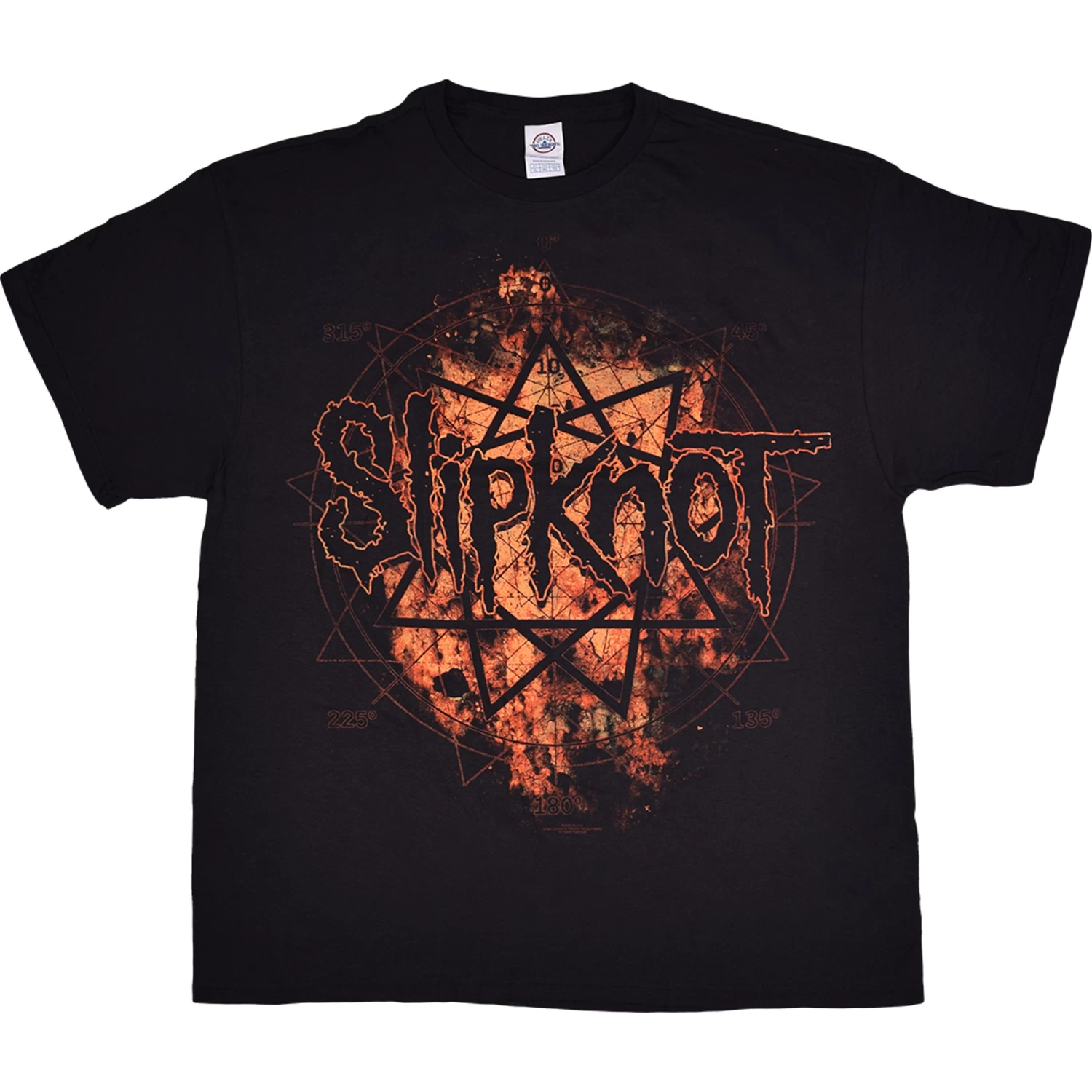 Slipknot Radio Fire Black T-Shirt - Image 2