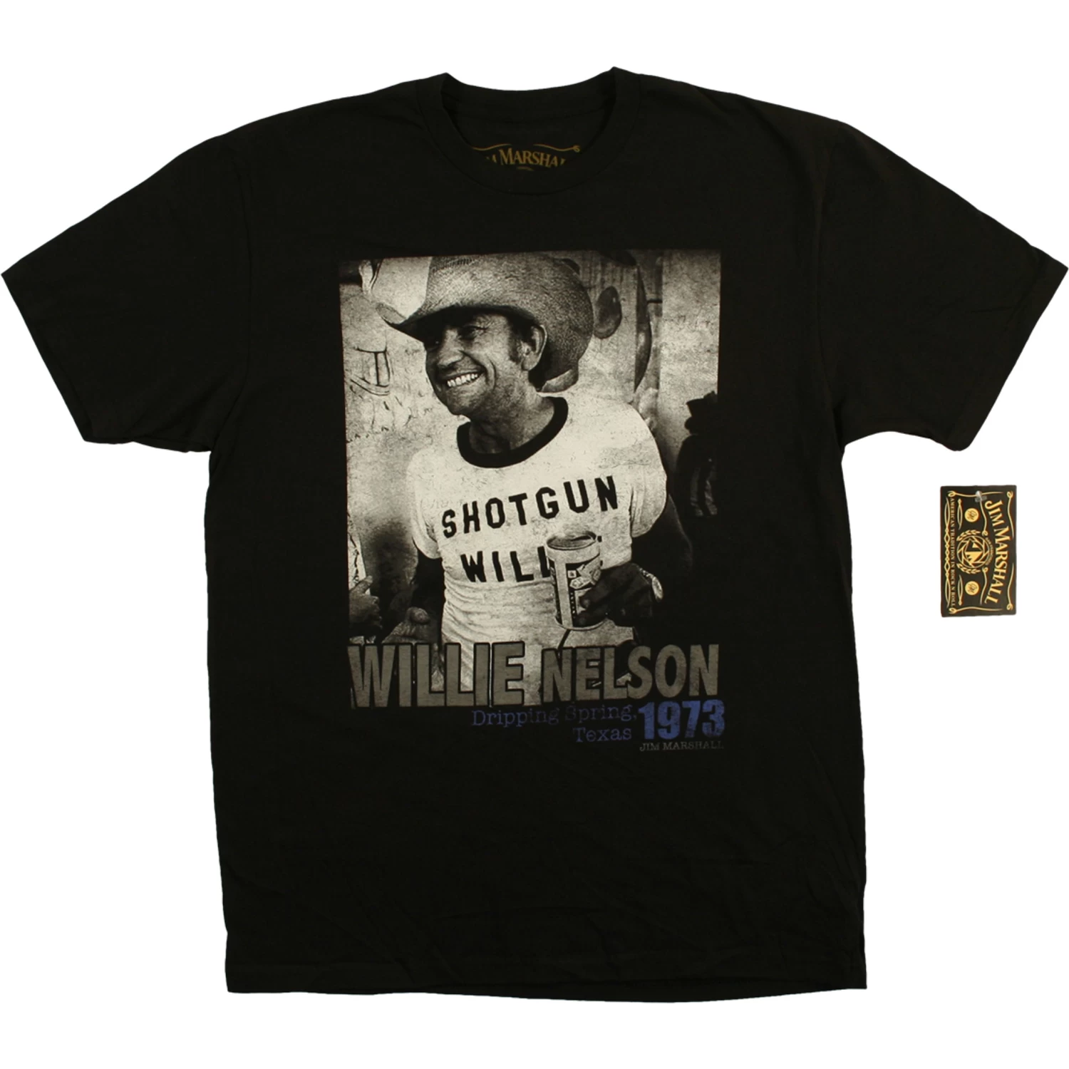 Shotgun Willie Black T-Shirt - Image 2