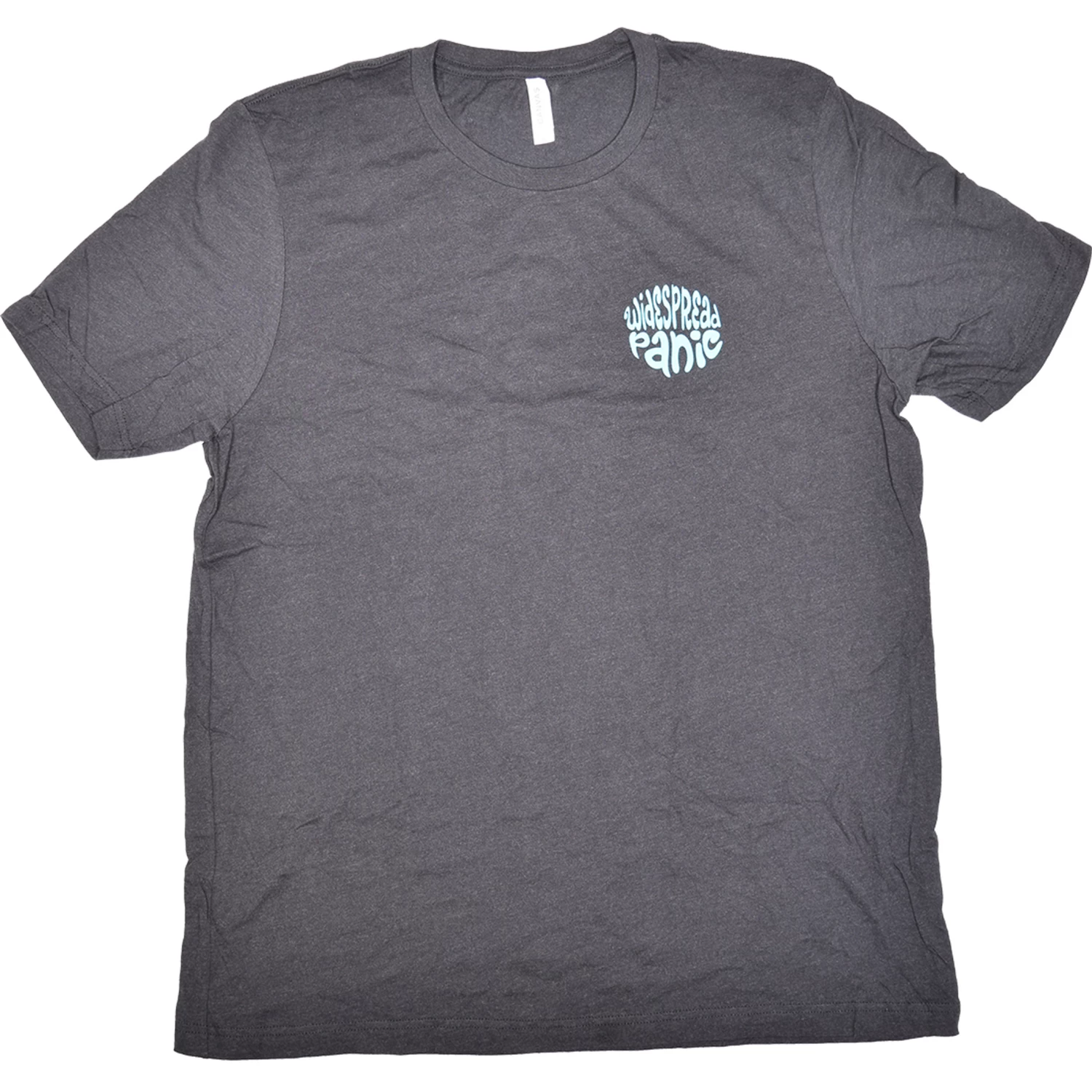 Widespread Panic NE Song Title Grey Poly-Cotton T-Shirt - Image 2