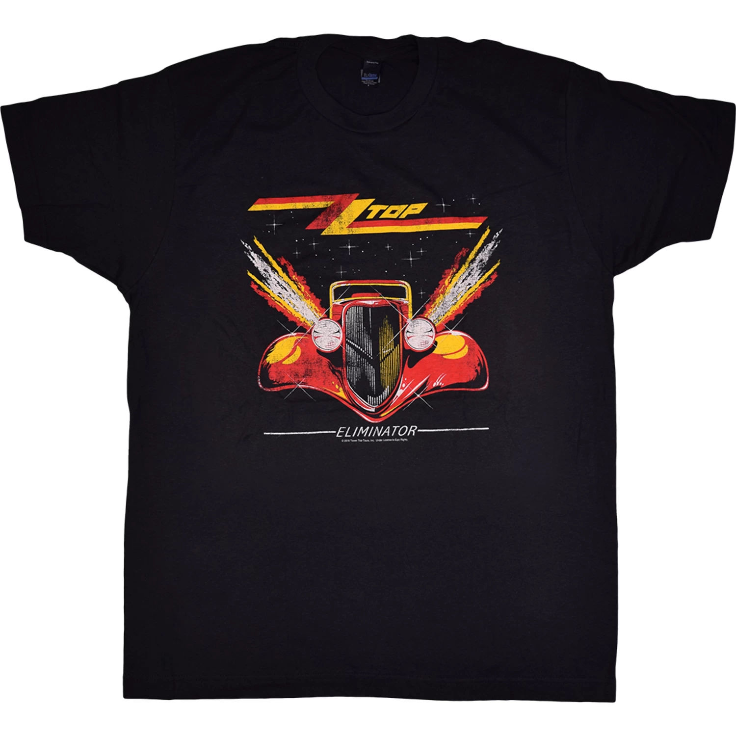 ZZ Top Eliminator Black T-Shirt - Image 2