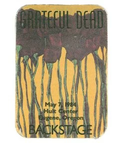 Grateful Dead 1984 05-07 Backstage Pass