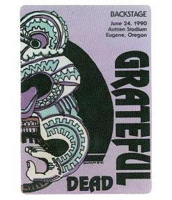Grateful Dead 1990 06-24 Backstage Pass