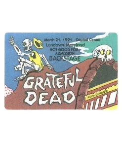 Grateful Dead 1991 03-21 Backstage Pass