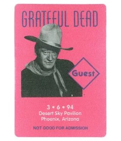 Grateful Dead 1994 03-06 Backstage Pass