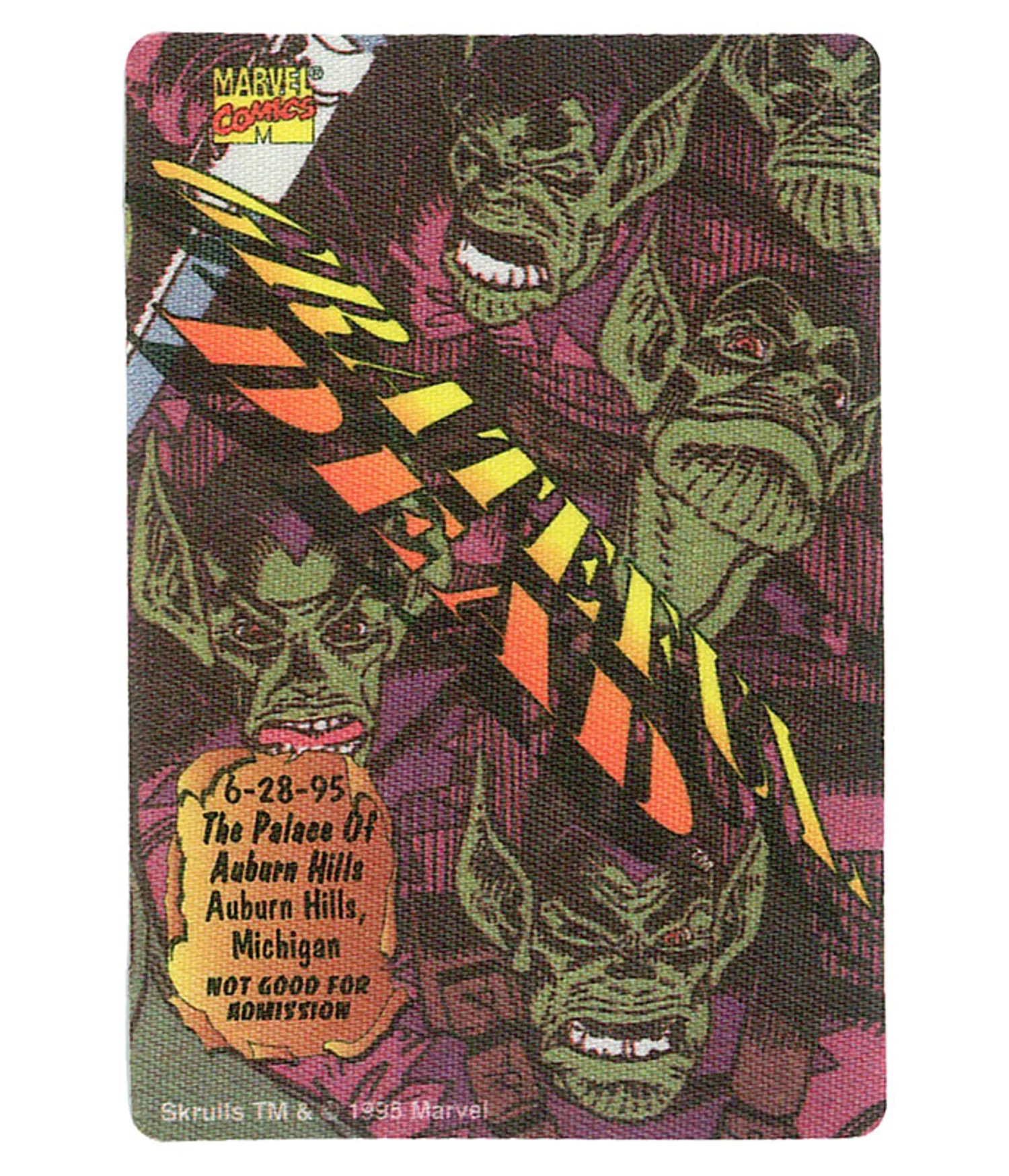 Grateful Dead 1995 06-28 Backstage Pass