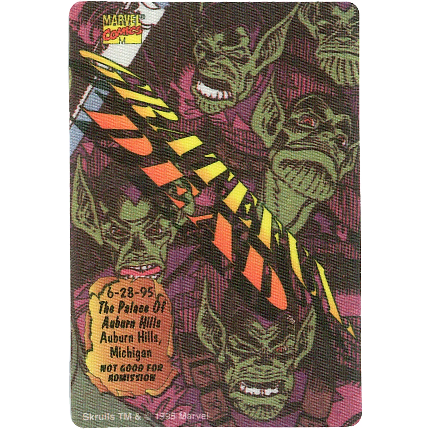 Grateful Dead 1995 06-28 Backstage Pass - Image 2