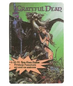 Grateful Dead 1995 06-30 Backstage Pass